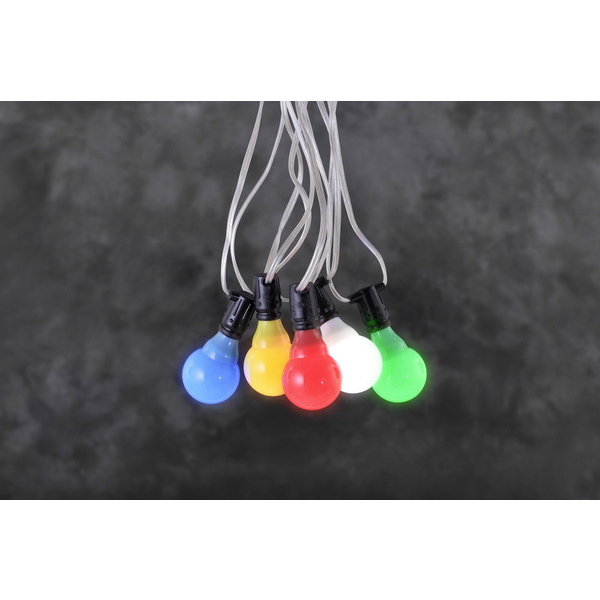 Konstsmide LED, Glühlampe Lichterketten-System-Erweiterung 24 V Lichterkette Mehrfarbig