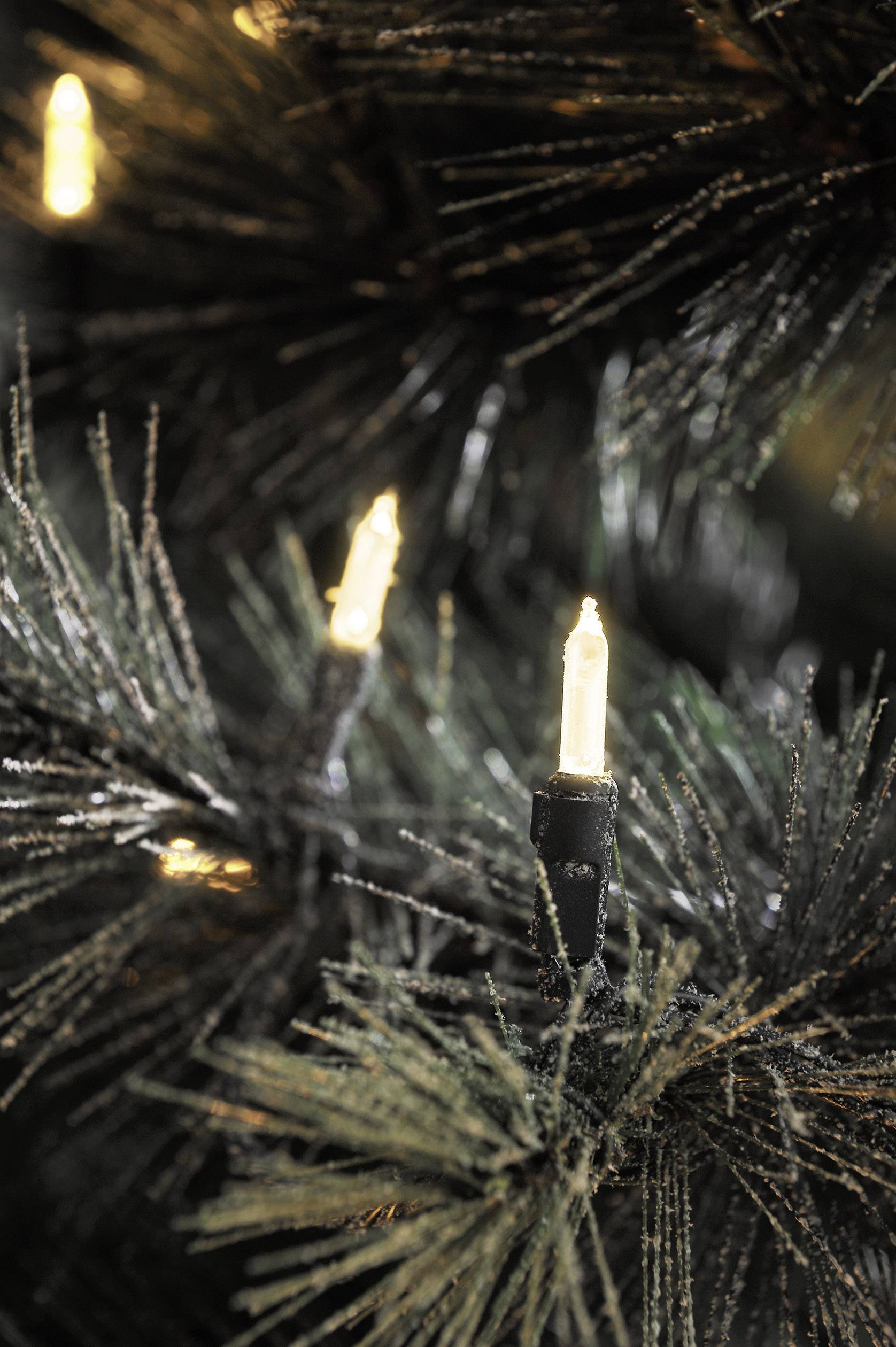 Konstsmide 6070-100 Mini-Lichterkette Außen EEK: E (A - G) netzbetrieben Anzahl Leuchtmittel 200 LED Warmweiß Beleuchtete Länge