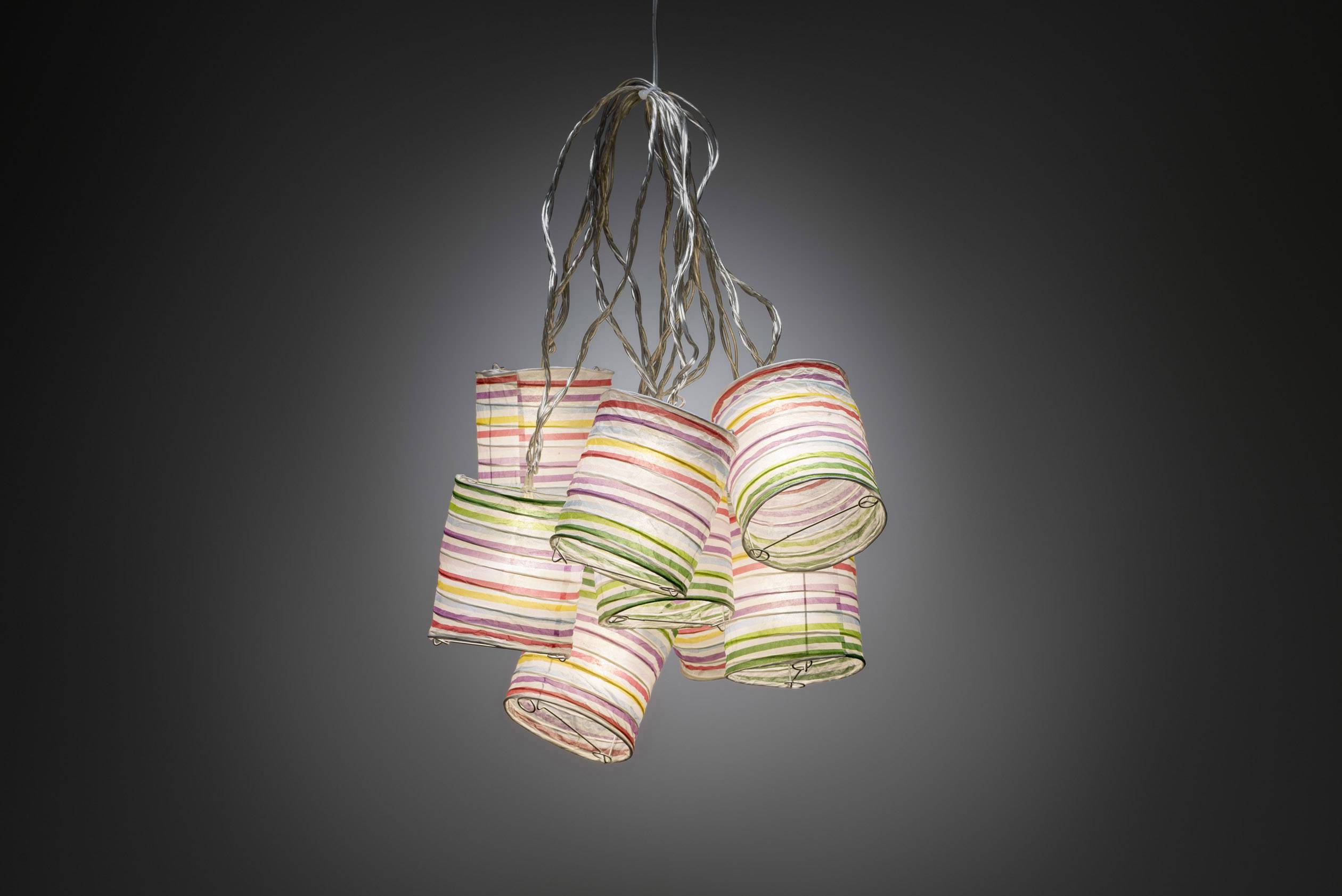 Konstsmide 1479-503 Motiv-Lichterkette Laterne Innen netzbetrieben Anzahl Leuchtmittel 16 LED Warmw