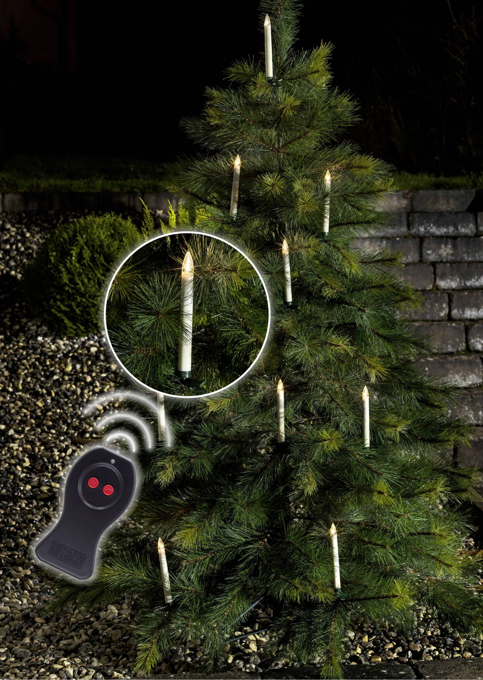 Konstsmide 1930-100 Warmweiß LED Weiß