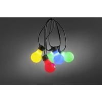 Konstsmide 2389-520 Party-Lichterkette Außen netzbetrieben Anzahl Leuchtmittel 180 Glühlampe, LED Warmweiß Beleuchtete Länge: 9.5 m Konstsmide 2389-520 Party-Lichterkette Außen netzbetrieben Anzahl Leuchtmittel 180 Glühlampe, LED Warmweiß Beleuchtete Länge: 9.5 m