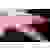 Konstsmide 2982-134 Weihnachtsstern Glühlampe, LED Pink bestickt, mit ausgestanzten Motiven, mit Schalter