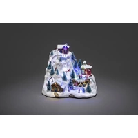 Konstsmide 3403-000 LED-Szenerie Skipiste RGBW LED Bunt wählbare Energieversorgung, mit Animation, mit Weihnachtsliedern, mit Schalter Konstsmide 3403-000 LED-Szenerie Skipiste RGBW LED Bunt wählbare Energieversorgung, mit Animation, mit Weihnachtsliedern, mit Schalter