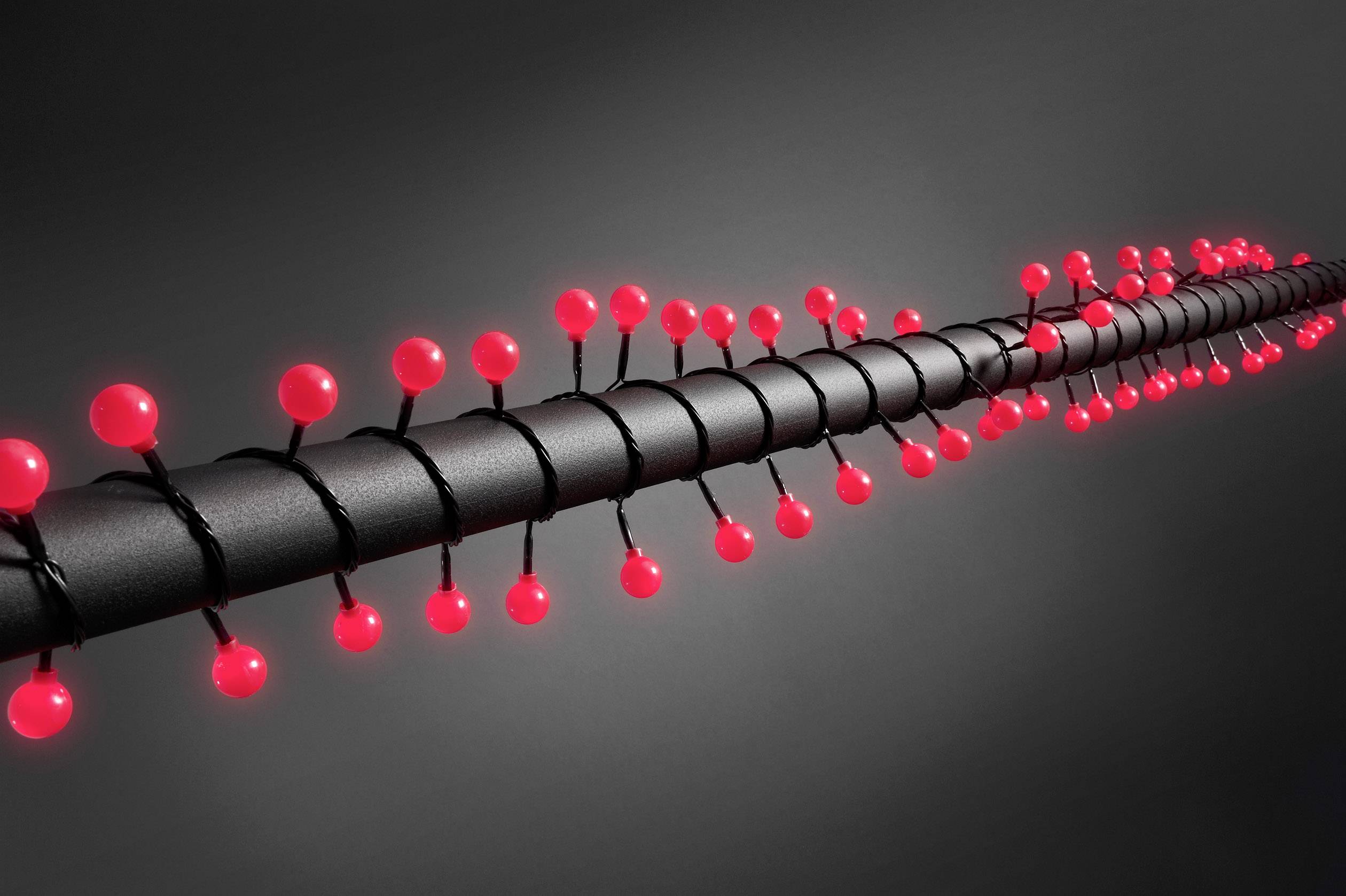Konstsmide 3696-557 Mini-Lichterkette Außen netzbetrieben Anzahl Leuchtmittel 80 LED Beleuchtete Lä