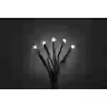 Konstsmide 3813-100 Micro-Lichterkette Außen EEK: E (A - G) netzbetrieben Anzahl Leuchtmittel 200 LED Warmweiß Beleuchtete Länge Konstsmide 3813-100 Micro-Lichterkette Außen EEK: E (A - G) netzbetrieben Anzahl Leuchtmittel 200 LED Warmweiß Beleuchtete Länge