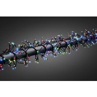 Konstsmide 3863-500 Büschellichterkette Außen netzbetrieben Anzahl Leuchtmittel 960 LED Mehrfarbig Beleuchtete Länge: 7.2m Konstsmide 3863-500 Büschellichterkette Außen netzbetrieben Anzahl Leuchtmittel 960 LED Mehrfarbig Beleuchtete Länge: 7.2m