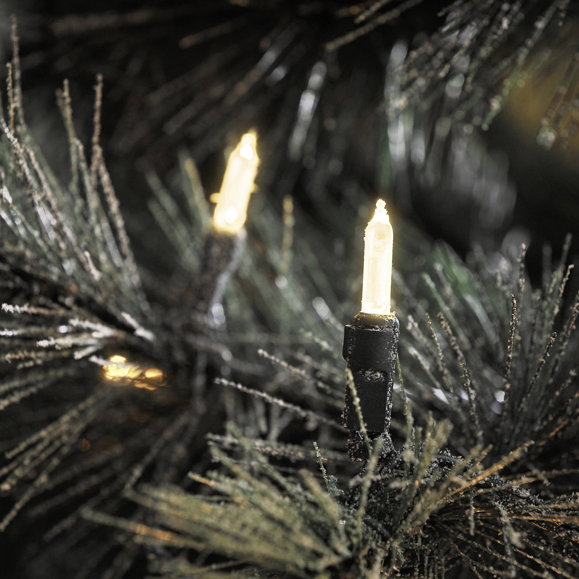 Konstsmide 6080-100 Mini-Lichterkette Außen EEK: G (A - G) netzbetrieben Anzahl Leuchtmittel 304 LED Warmweiß Beleuchtete Länge