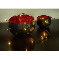 Konstsmide 6350-820 Micro-Lichterkette Innen netzbetrieben Anzahl Leuchtmittel 10 LED Bernstein Beleuchtete Länge: 0.63m Konstsmide 6350-820 Micro-Lichterkette Innen netzbetrieben Anzahl Leuchtmittel 10 LED Bernstein Beleuchtete Länge: 0.63m