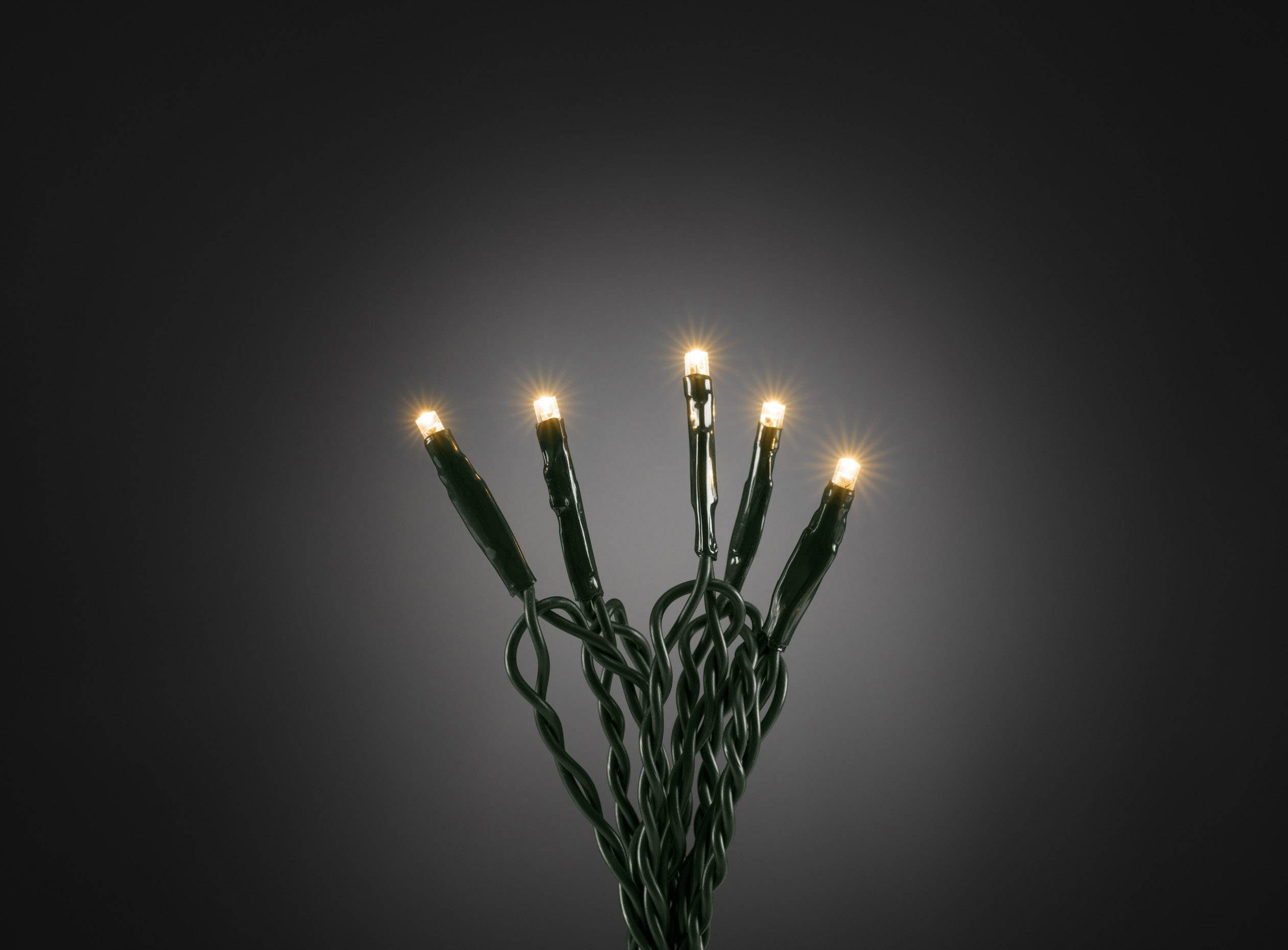 Konstsmide 6350-820 Micro-Lichterkette Innen netzbetrieben Anzahl Leuchtmittel 10 LED Bernstein Bel