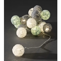 Konstsmide 3135-543 Motiv-Lichterkette Kugel Innen netzbetrieben Anzahl Leuchtmittel 16 LED Warmwei Konstsmide 3135-543 Motiv-Lichterkette Kugel Innen netzbetrieben Anzahl Leuchtmittel 16 LED Warmwei