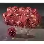 Konstsmide 3156-553 Motiv-Lichterkette Bälle Innen netzbetrieben Anzahl Leuchtmittel 24 LED Warmweiß Beleuchtete Länge: 2.99m Konstsmide 3156-553 Motiv-Lichterkette Bälle Innen netzbetrieben Anzahl Leuchtmittel 24 LED Warmweiß Beleuchtete Länge: 2.99m