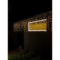 Konstsmide Lichtervorhang-Eisregen Außen 24 V EEK: E (A - G) 200 LED Bernstein Konstsmide Lichtervorhang-Eisregen Außen 24 V EEK: E (A - G) 200 LED Bernstein