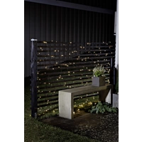 Konstsmide Lichternetz Außen Batteriebetrieben 40 LED Warmweiß Konstsmide Lichternetz Außen Batteriebetrieben 40 LED Warmweiß