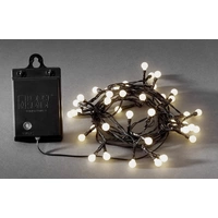 Konstsmide 3740-100 Motiv-Lichterkette Außen batteriebetrieben Anzahl Leuchtmittel 40 LED Warmweiß Beleuchtete Länge: 3.12 m Konstsmide 3740-100 Motiv-Lichterkette Außen batteriebetrieben Anzahl Leuchtmittel 40 LED Warmweiß Beleuchtete Länge: 3.12 m