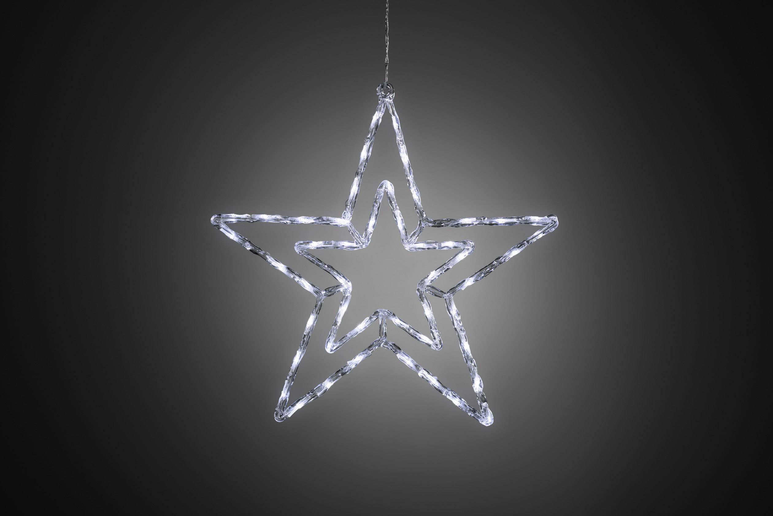 Konstsmide 4471-203 Acryl-Figur EEK: G (A - G) Stern Neutralweiß LED Transparent