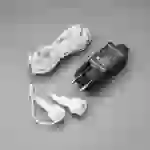 Konstsmide LED Lichterketten-System-Zubehör 31V Anschlußkabel Bernstein Konstsmide LED Lichterketten-System-Zubehör 31V Anschlußkabel Bernstein