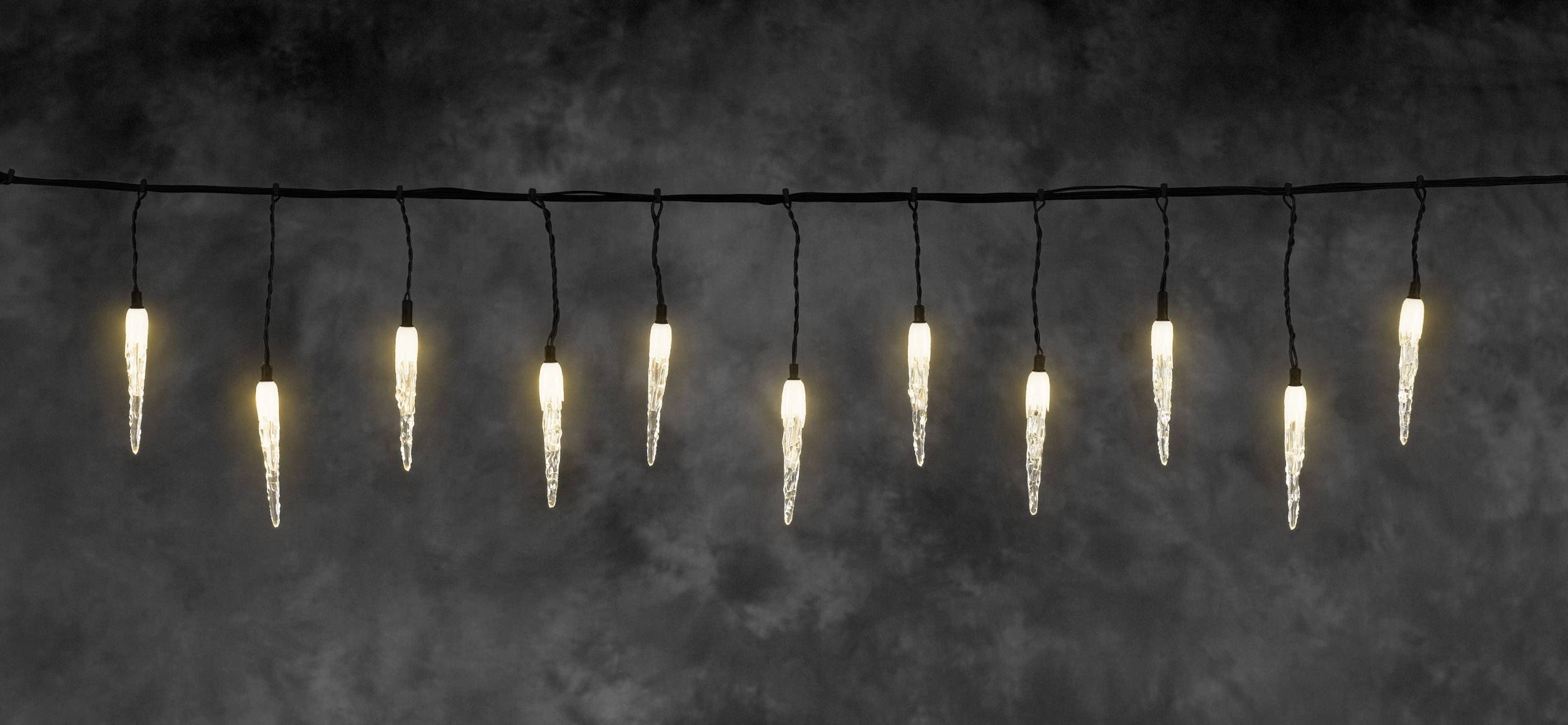 Konstsmide LED Lichtervorhang-System-Erweiterung Eiszapfen 31 V EEK: E (A - G) Lichtervorhang Berns
