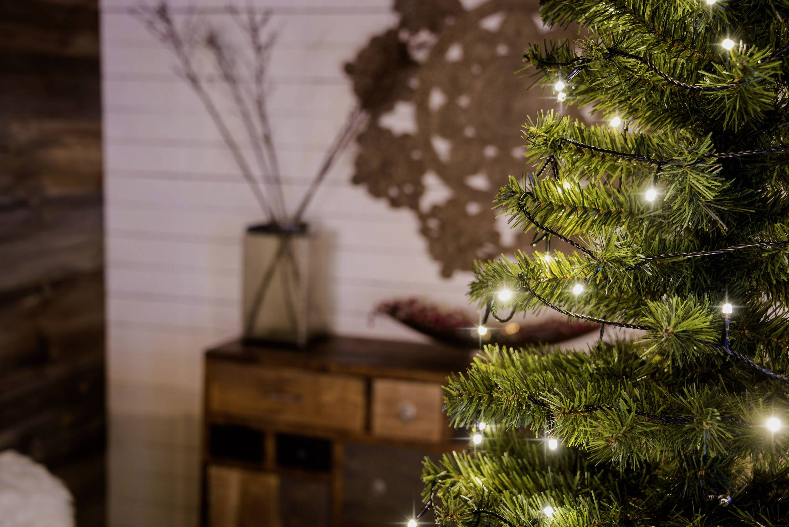 Konstsmide 6341-120 Micro-Lichterkette Innen netzbetrieben Anzahl Leuchtmittel 20 LED Warmweiß Beleuchtete Länge: 1.33m