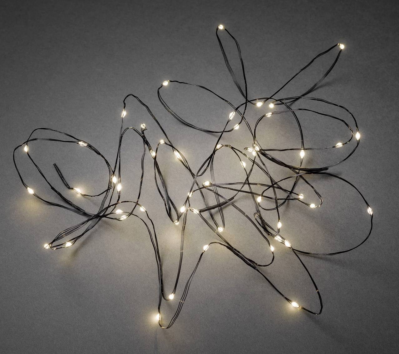 Konstsmide 6386-100 Motiv-Lichterkette Tropfen Innen EEK: G (A - G) netzbetrieben Anzahl Leuchtmitt