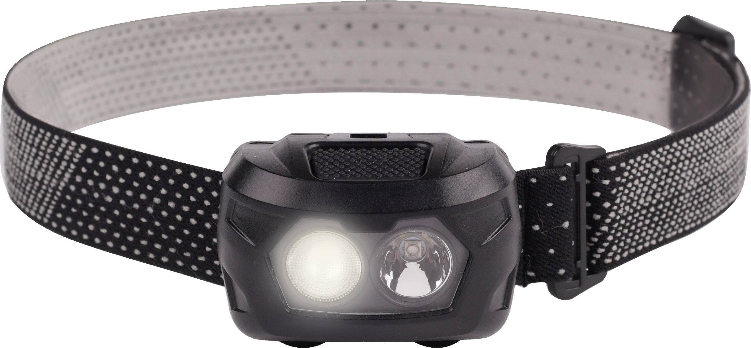 Basetech Basic XE-40 UV-LED Stirnlampe 40lm 24h PL-7995720