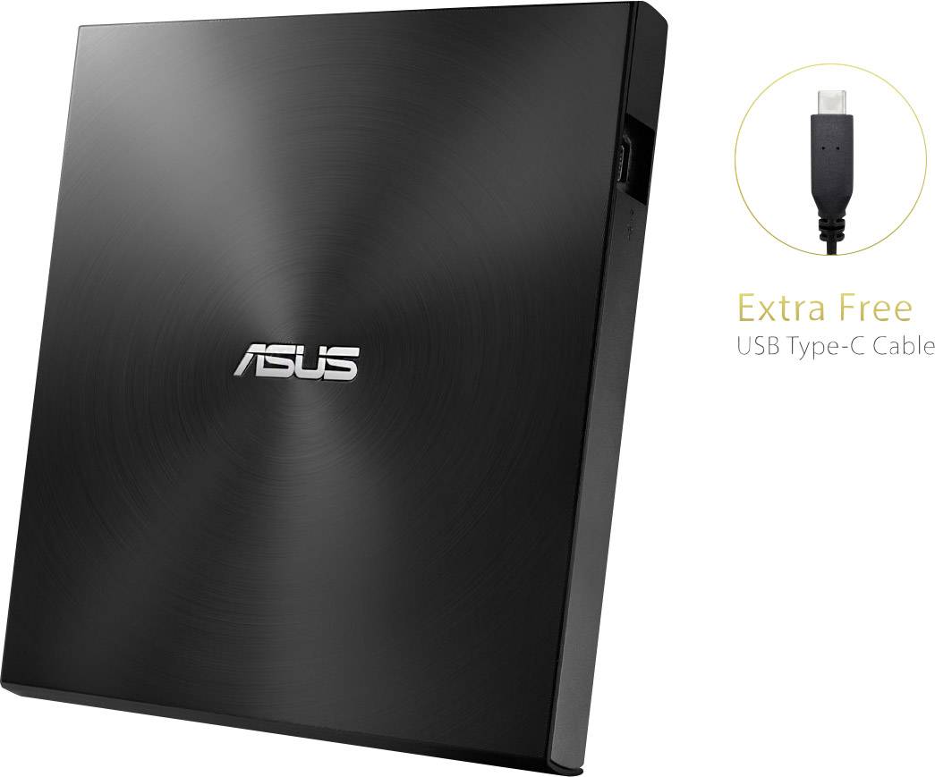 Asus SDRW-08U9M-U DVD-Brenner Extern Retail USB-C® Schwarz