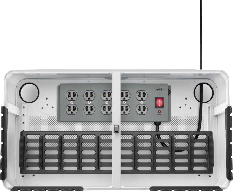 Belkin Store&Charge Go Bundle USB Ladestation Netz-Buchse, USB Schwarz, Weiß Steckdose