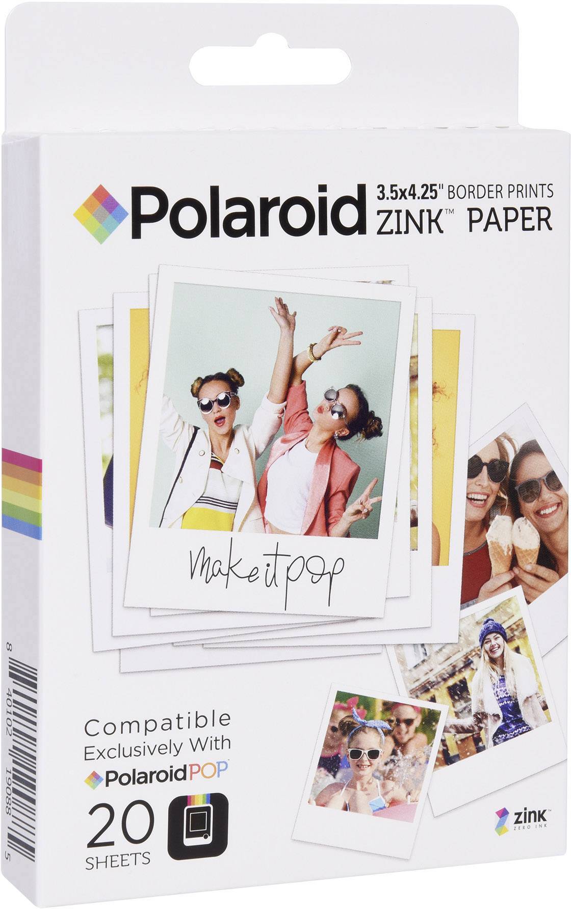 Polaroid POP 20er Zink-Papier
