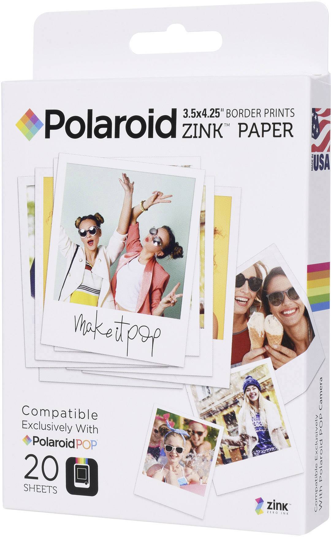 Polaroid POP 20er Zink-Papier