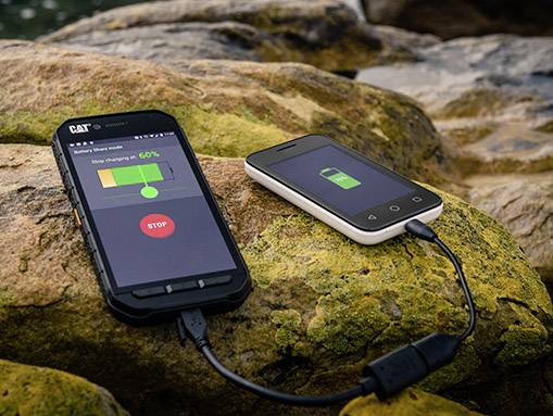 CAT S41 Outdoor Smartphone 32 GB 12.7 cm (5 Zoll) Schwarz Android™ 7.0 Nougat