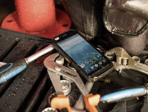 CAT S41 Outdoor Smartphone 32 GB 12.7 cm (5 Zoll) Schwarz Android™ 7.0 Nougat