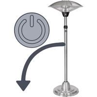 Einhell NHH 2100 Halogenheizer 900 W, 1200 W, 2100 W Silber Einhell NHH 2100 Halogenheizer 900 W, 1200 W, 2100 W Silber