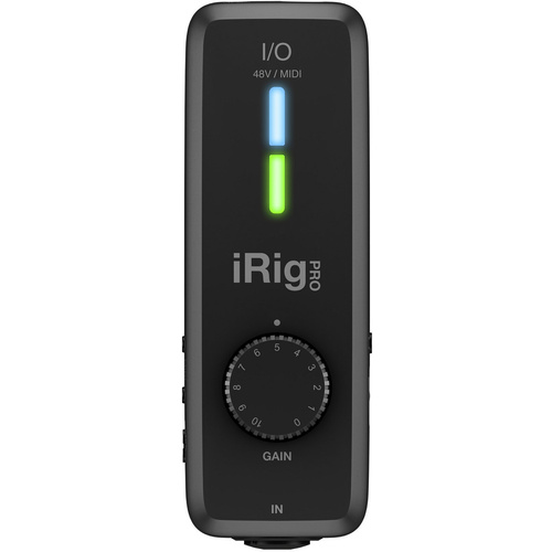 IK Multimedia MIDI Interface iRig PRO I/O Monitor-Controlling, inkl. Software