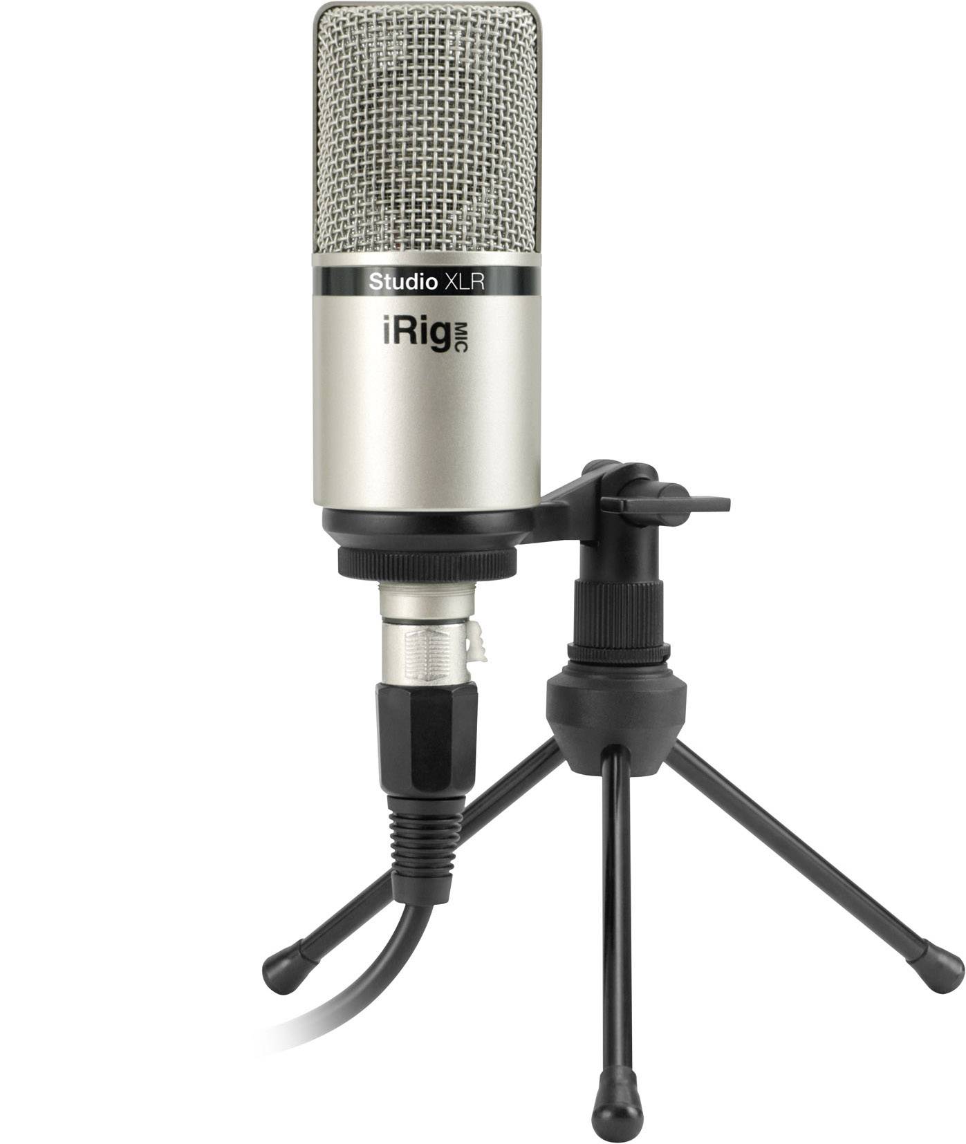 Studiomikrofon IK Multimedia iRig Mic Studio XLR Übertragungsart (Details):Kabelgebunden inkl. Kabel, inkl. Klammer, inkl. Stativ