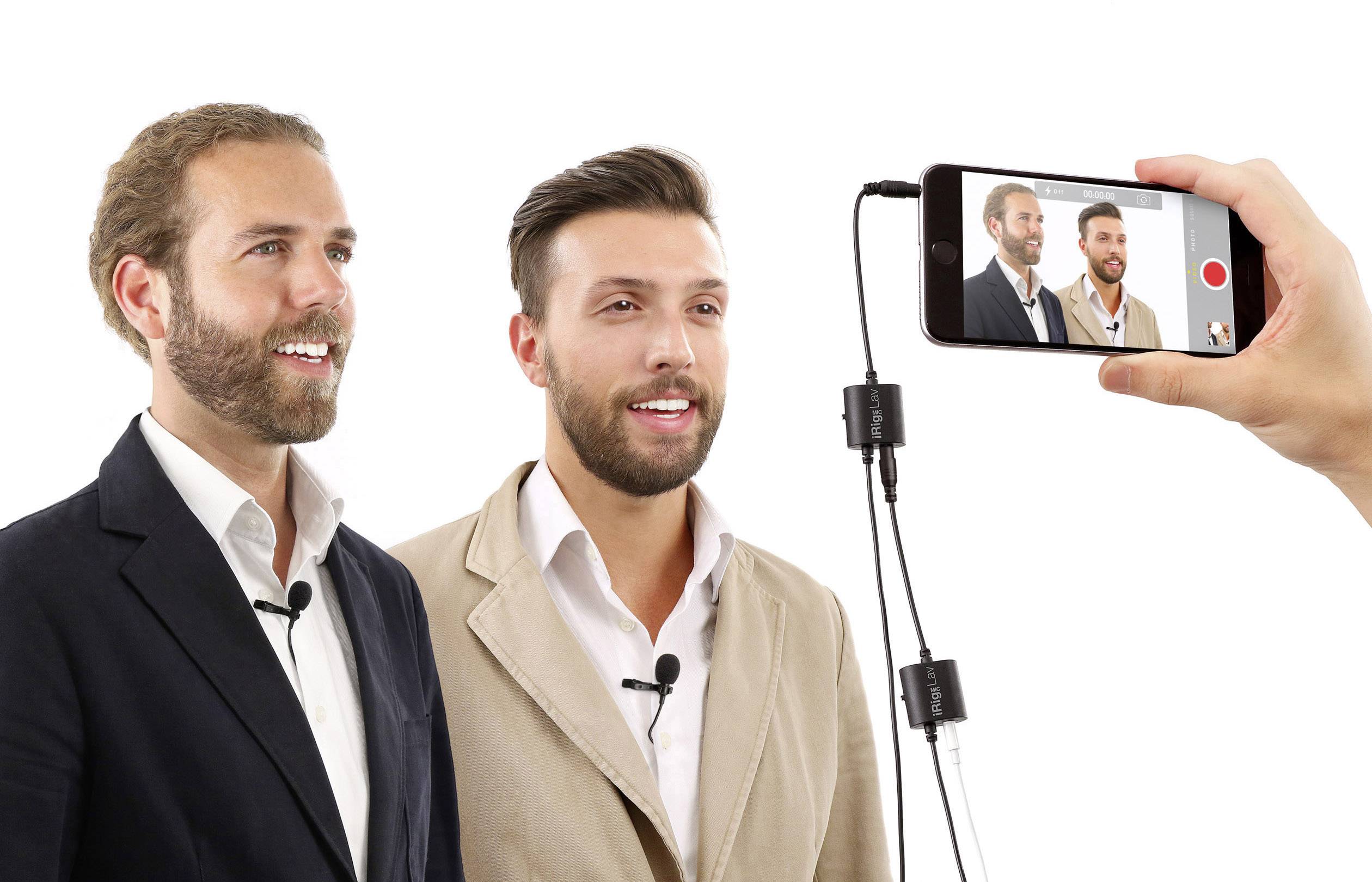 Ansteck Handymikrofon IK Multimedia iRig Mic Lav 2 Übertragungsart (Details):Kabelgebunden inkl. Klammer, inkl. Tasche, inkl. Windschutz