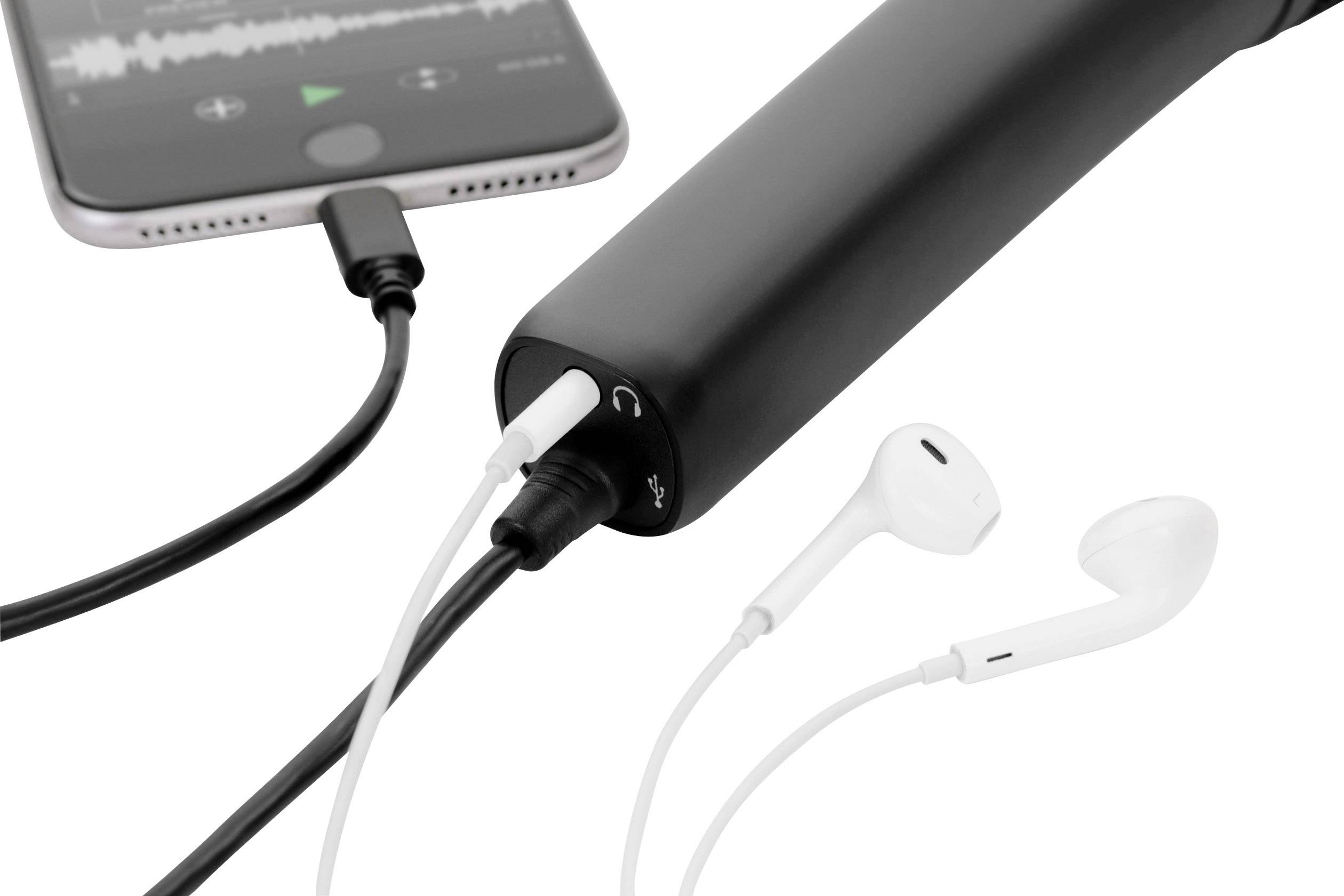 IK Multimedia iRig Mic HD 2 Handymikrofon Übertragungsart (Details):Kabelgebunden inkl. Kabel, inkl. Tasche, inkl. Stativ Micro USB Kabelgebunden
