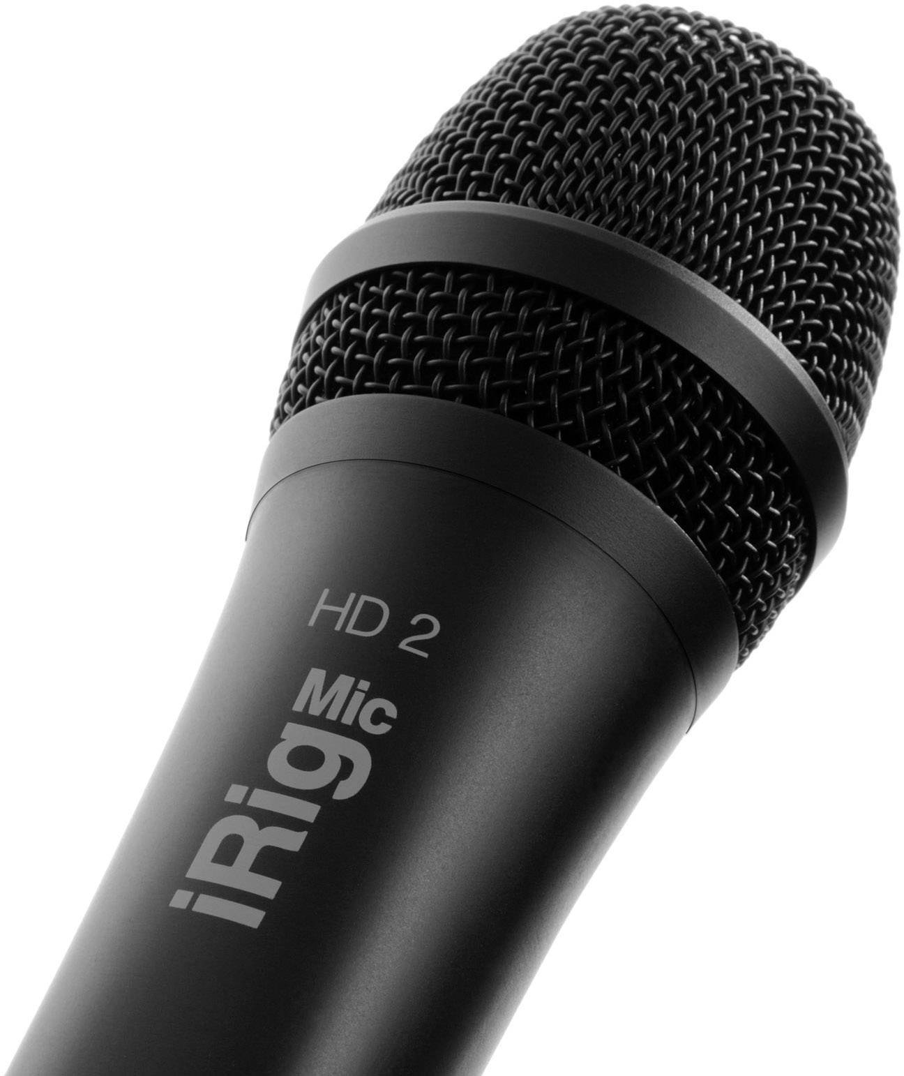 IK Multimedia iRig Mic HD 2 Handymikrofon Übertragungsart (Details):Kabelgebunden inkl. Kabel, inkl. Tasche, inkl. Stativ Micro