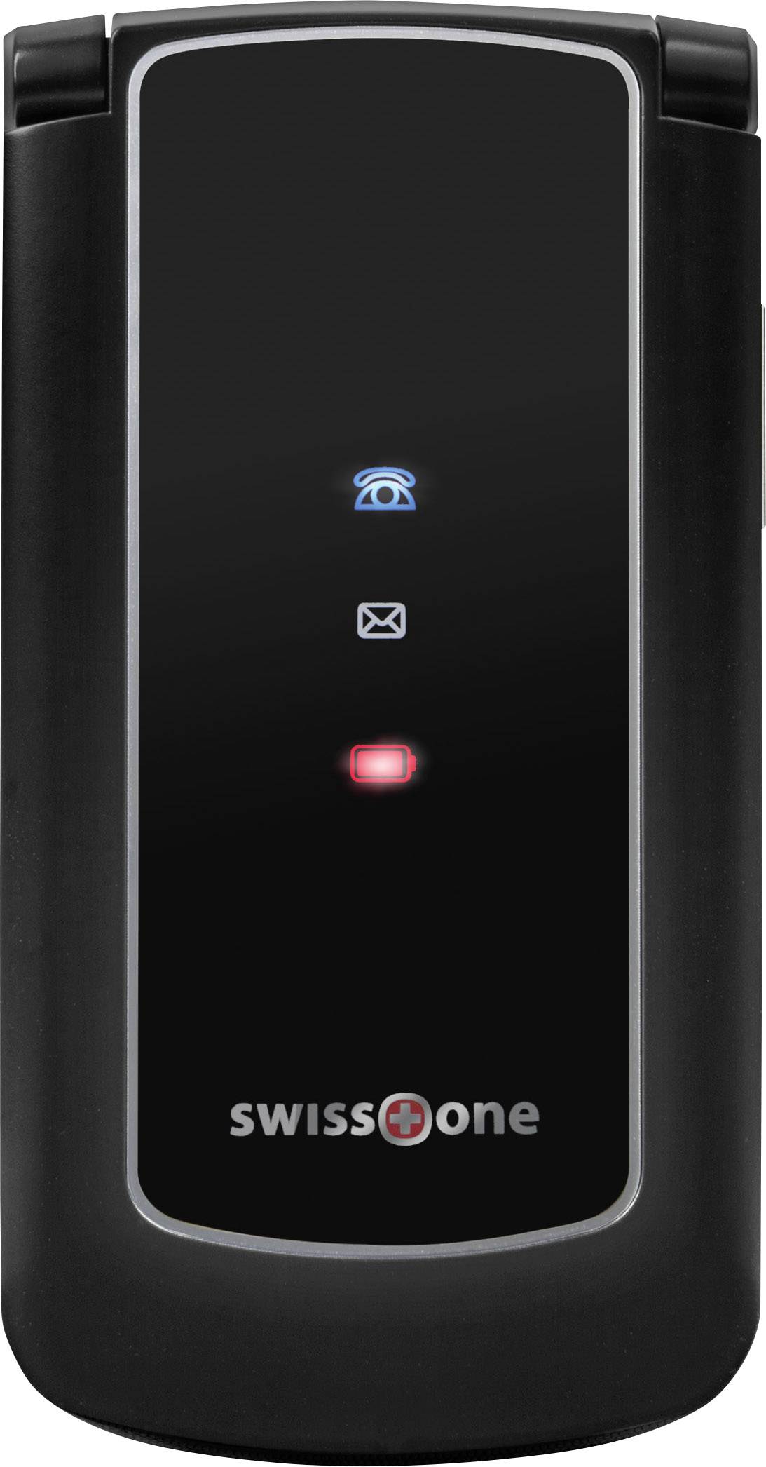 Swisstone SC710 Klapp-Handy Schwarz