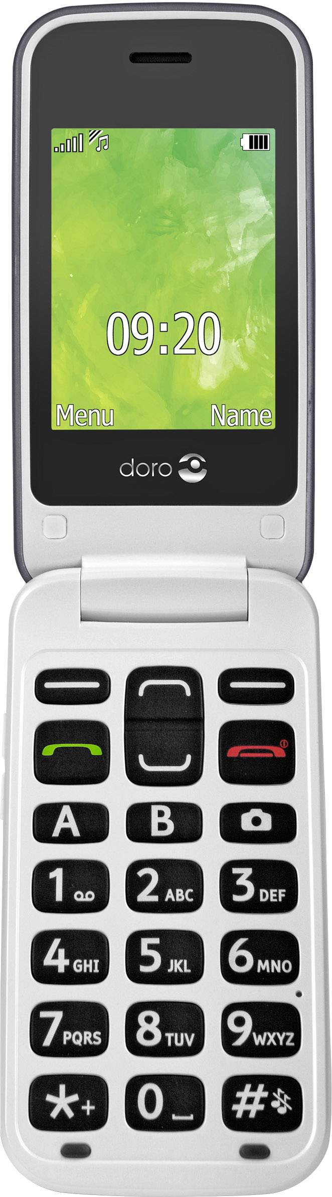 Doro 2424 Senioren-Klapp-Handy SOS Taste Champagner