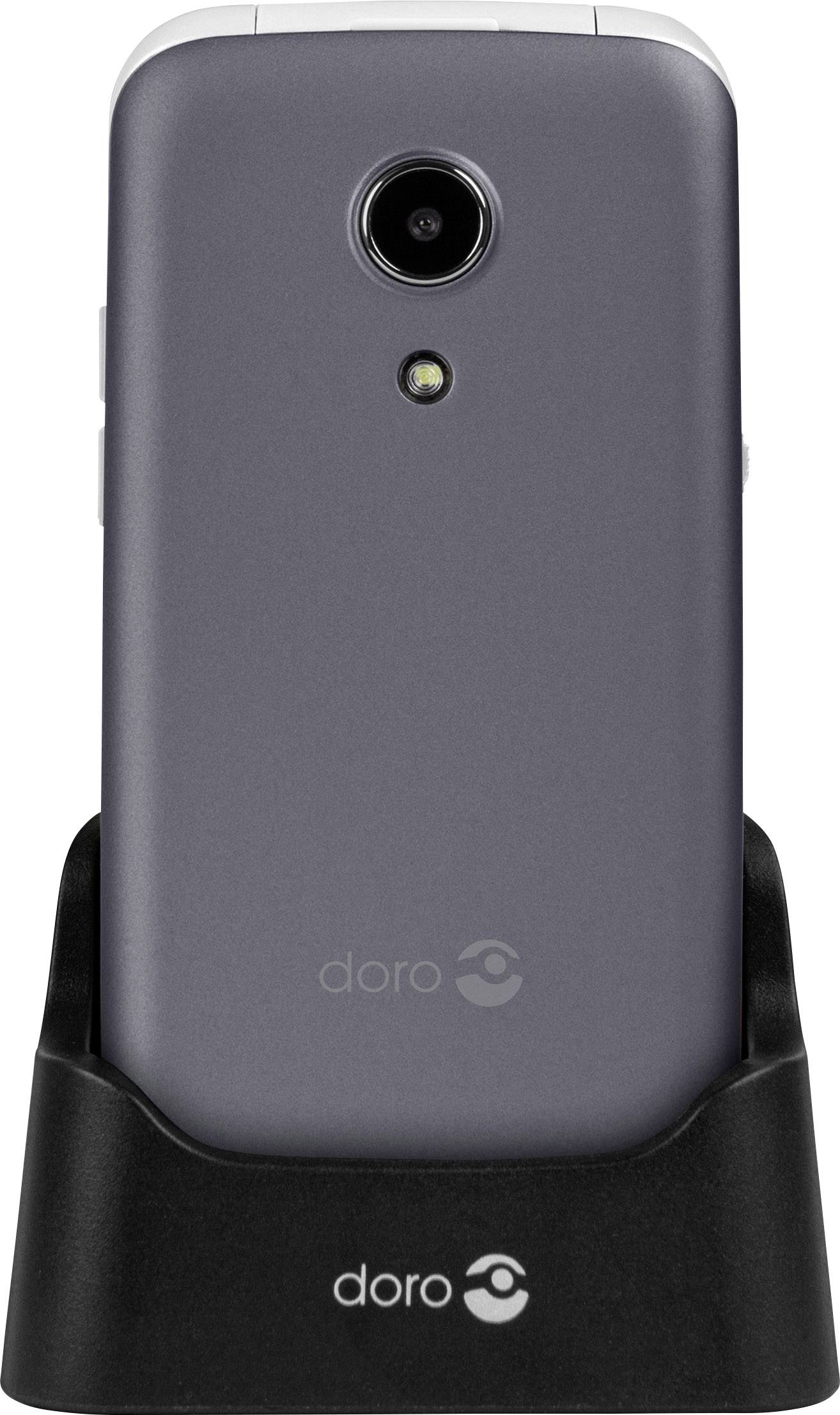 Doro 2414 Senioren-Klapp-Handy SOS Taste Blau