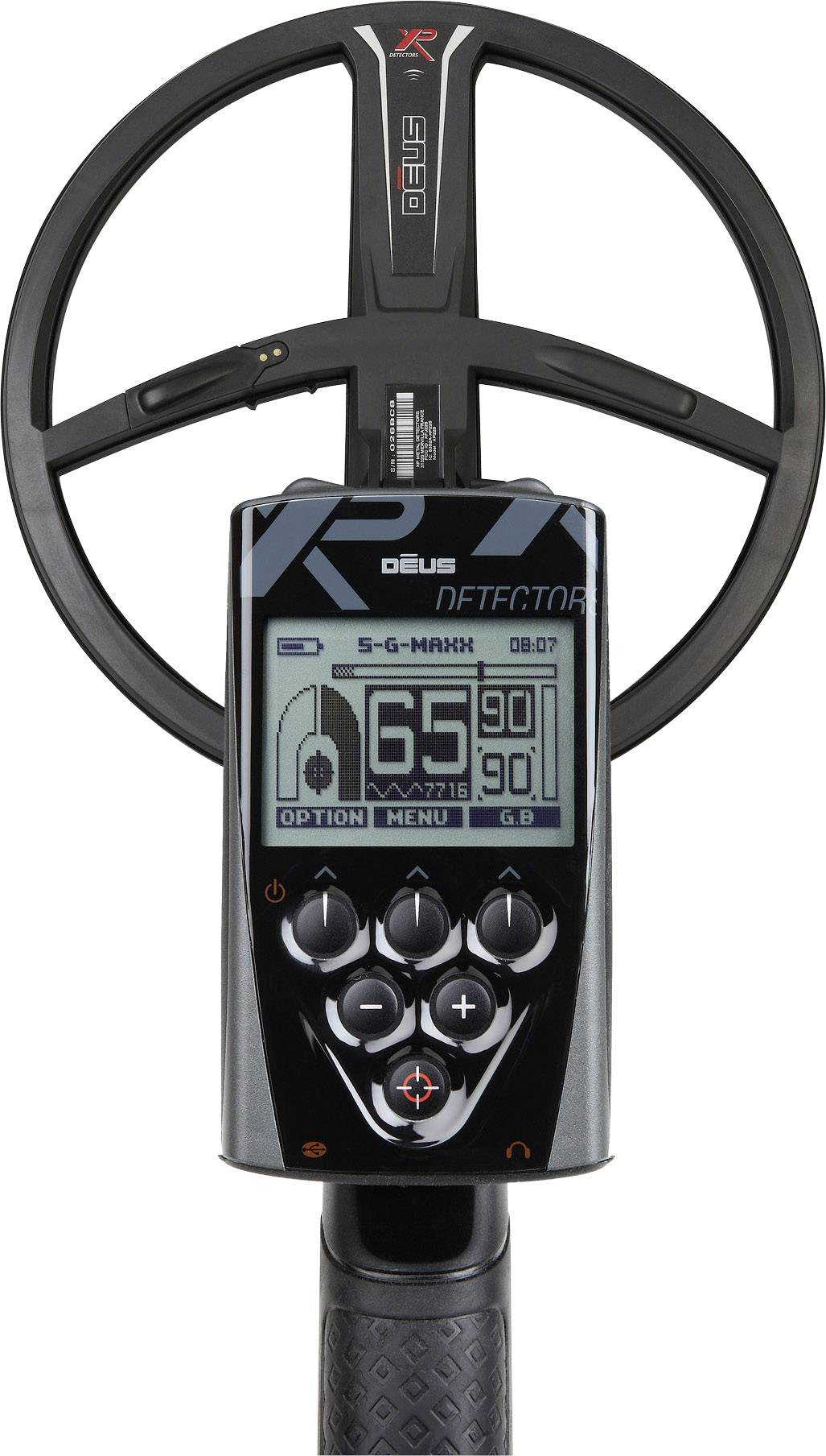 XP Metal Detectors Deus 28 X35 RC WS4 Metalldetektor digital (LCD), akustisch RCWS4