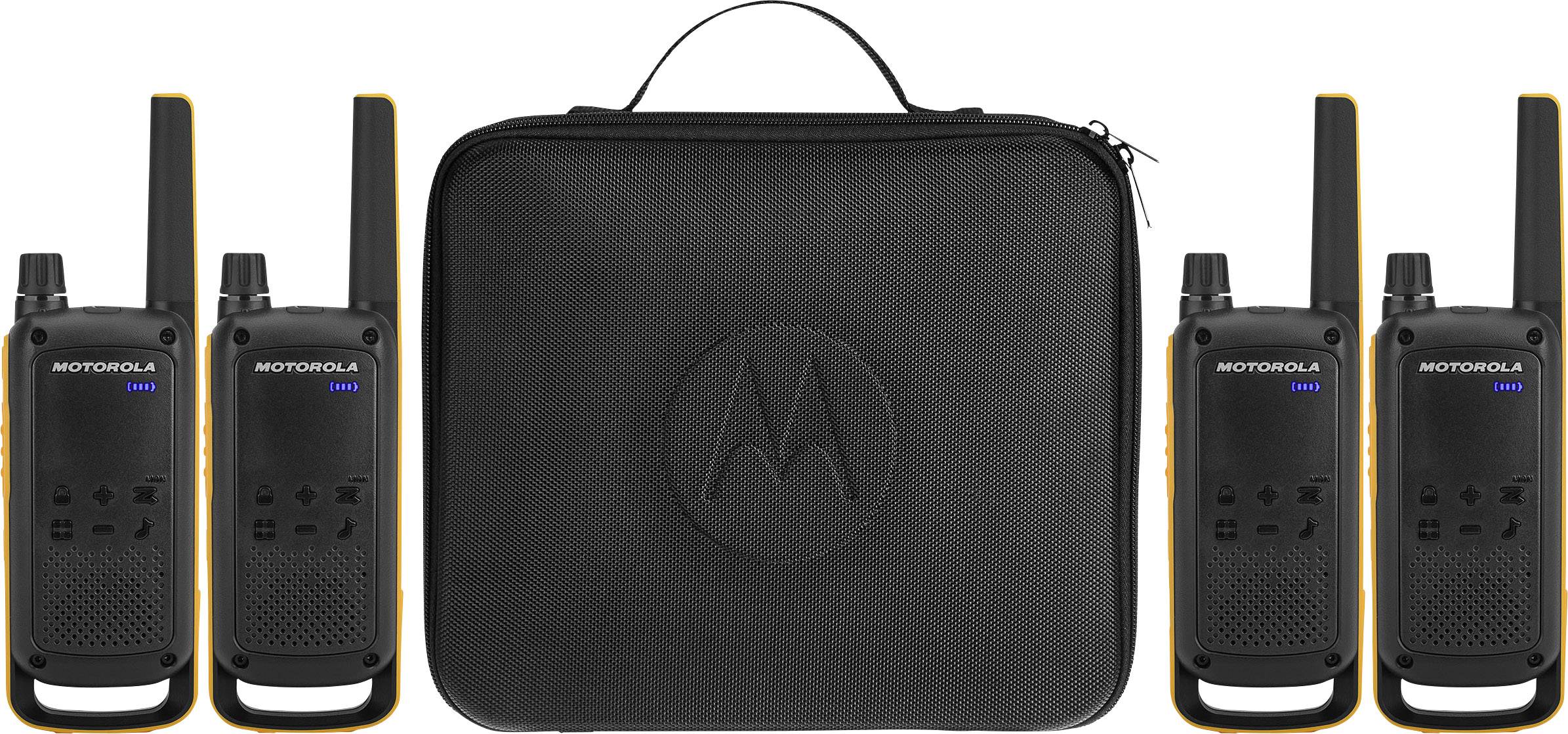 Motorola Solutions TLKR T82 Extreme Quad 188082 PMR-Handfunkgerät 4er Set