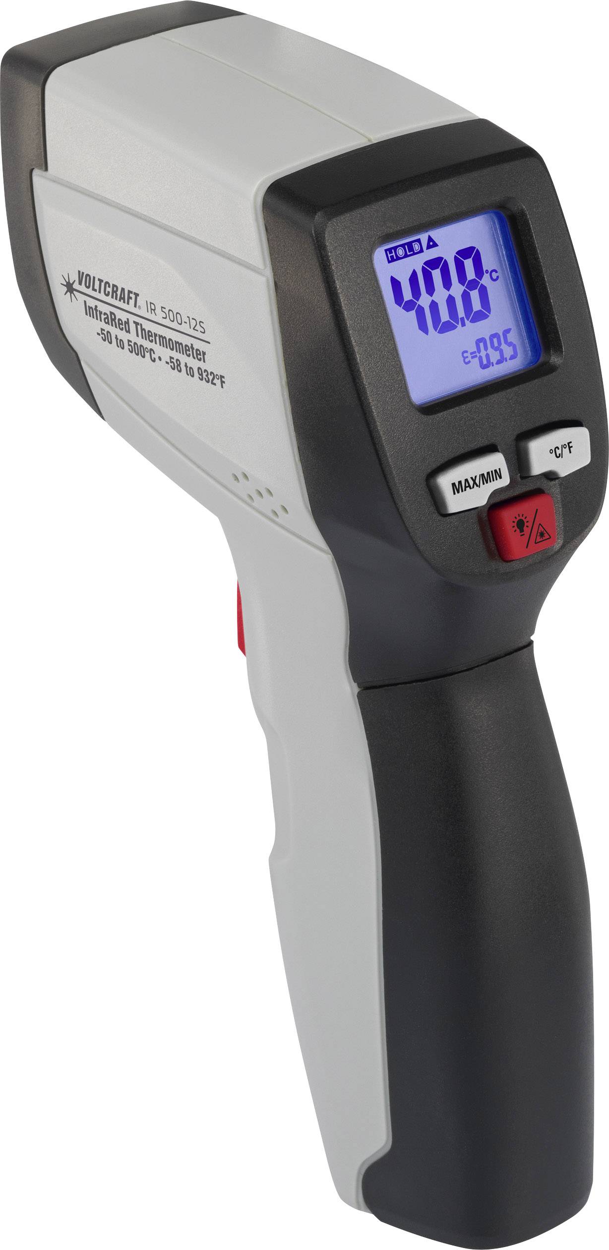 VOLTCRAFT IR 500-12S Infrarot-Thermometer Optik 12:1 -50 - +500°C Pyrometer