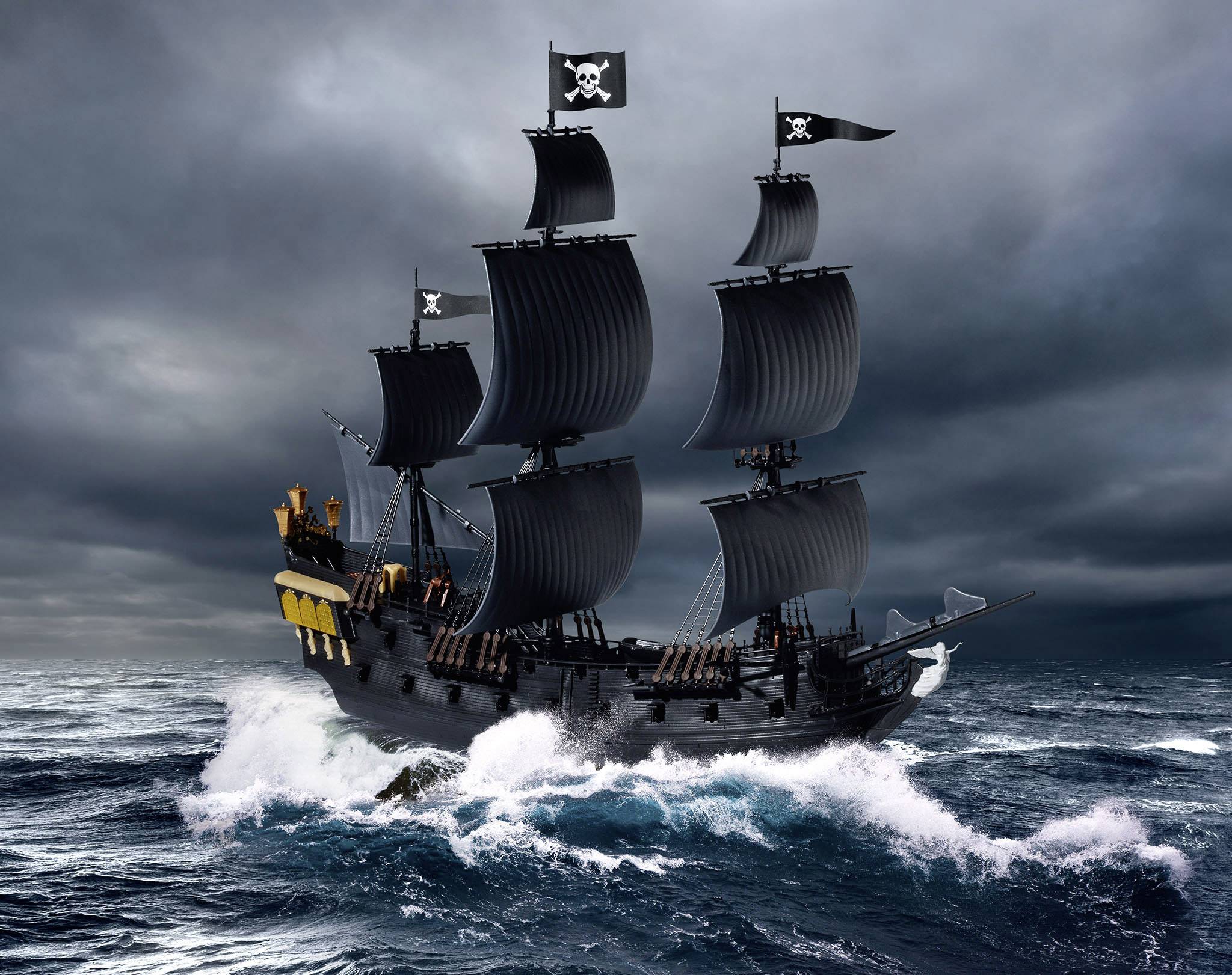 Revell 05499 Black Pearl Schiffsmodell Bausatz 1:150