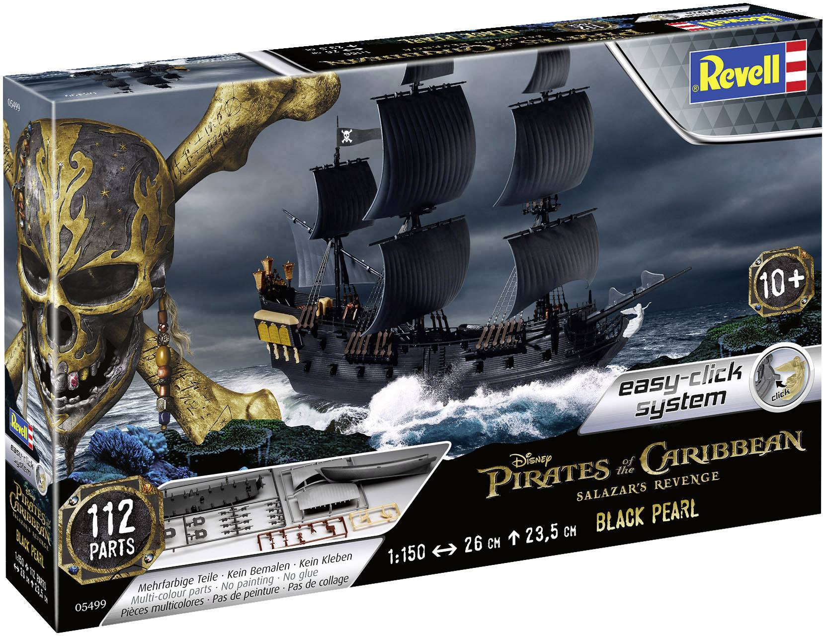 Revell 05499 Black Pearl Schiffsmodell Bausatz 1:150