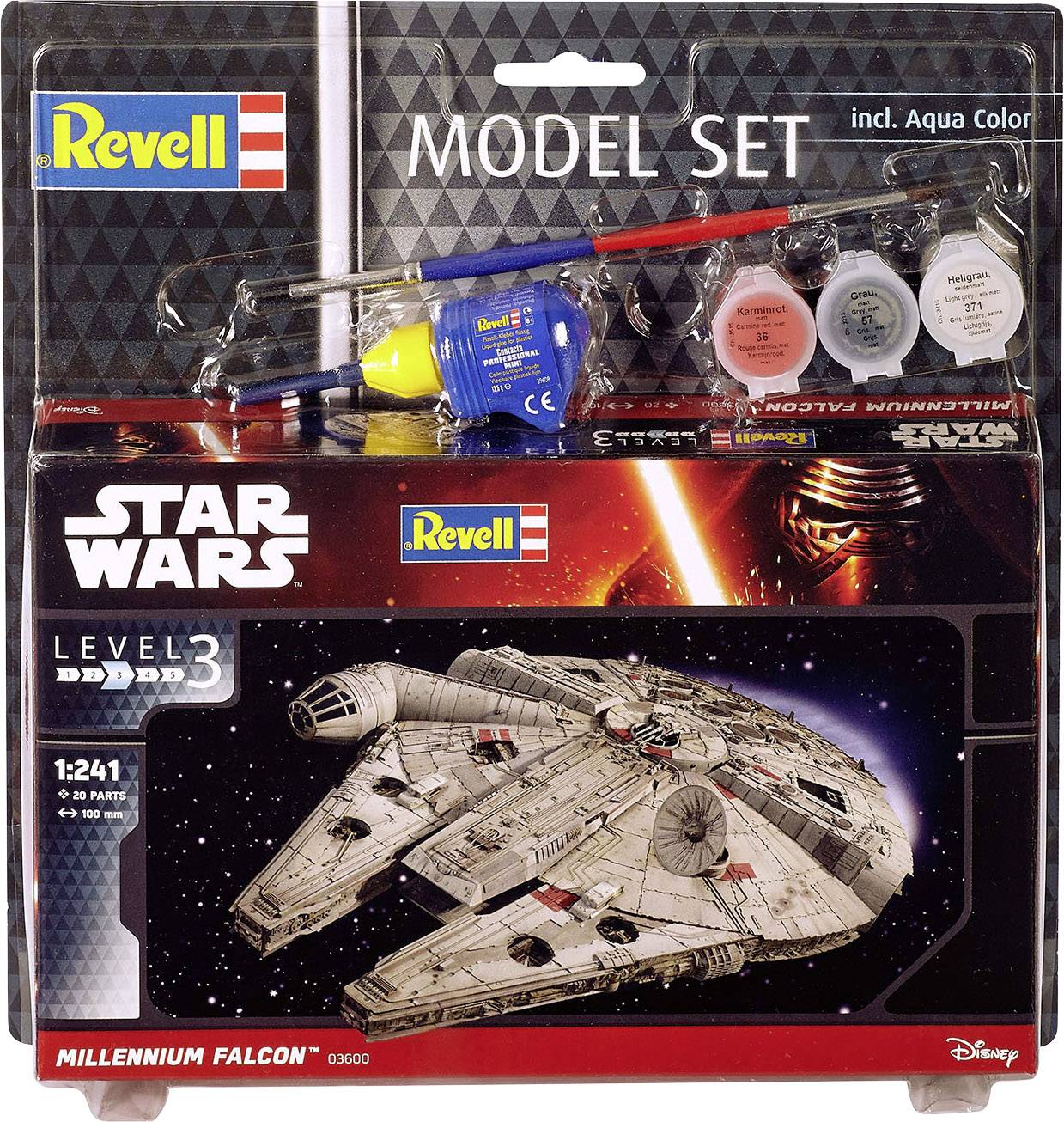 Revell 63600 Millenium Falcon Science Fiction Bausatz 1:241