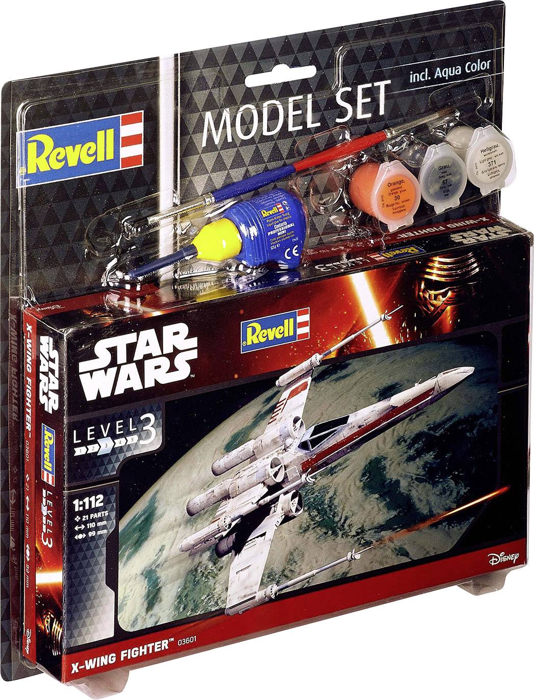 Revell 63601 Star Wars X-Wing Science Fiction Bausatz 1:112