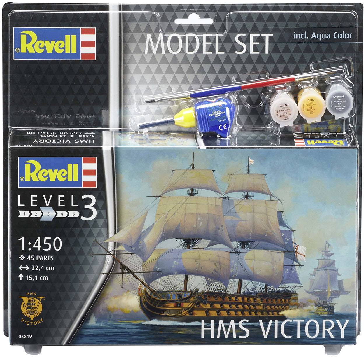 Revell 65819 HMS Victory Schiffsmodell Bausatz 1:450