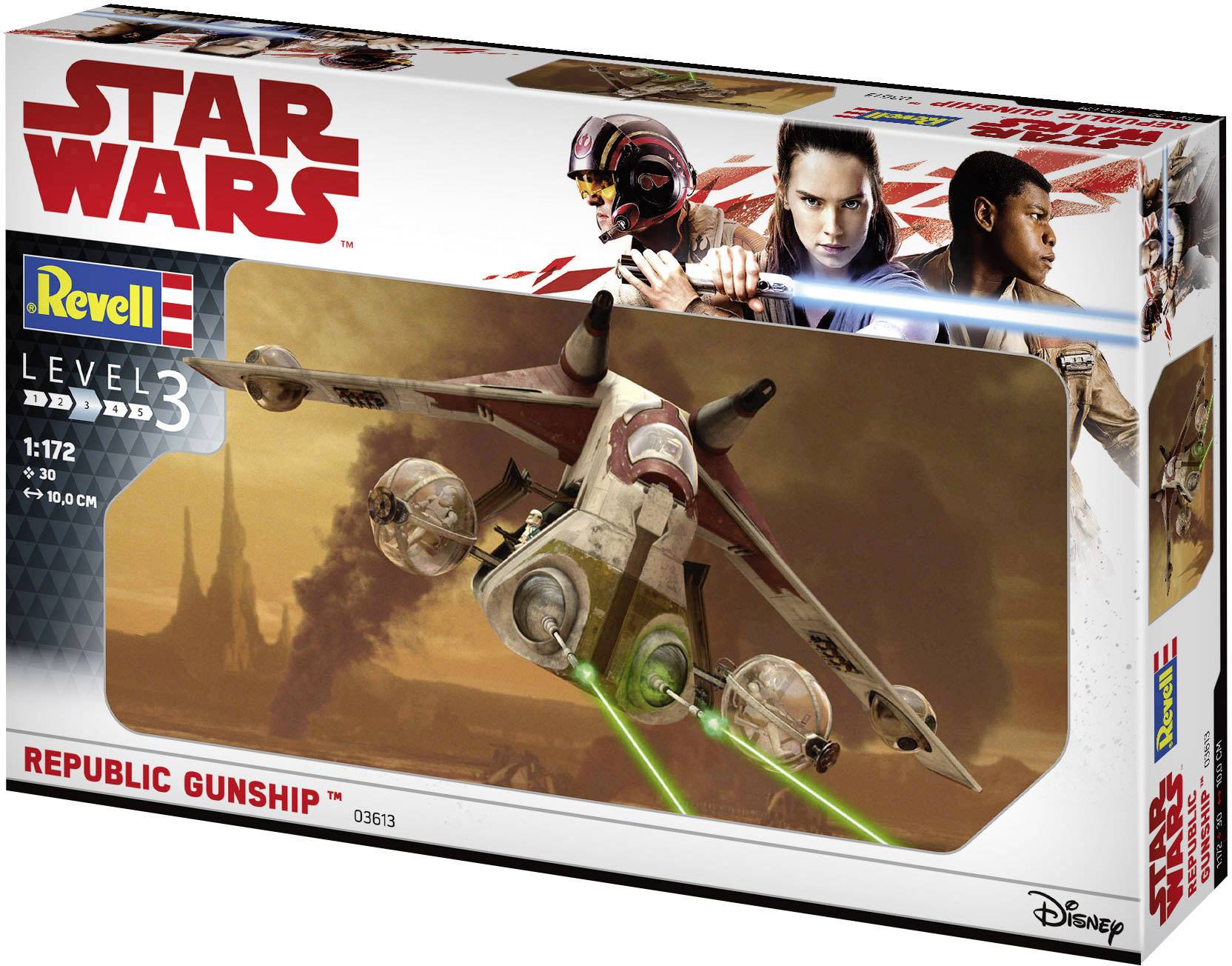 Revell 03613 Republic Gunship Science Fiction Bausatz 1:172