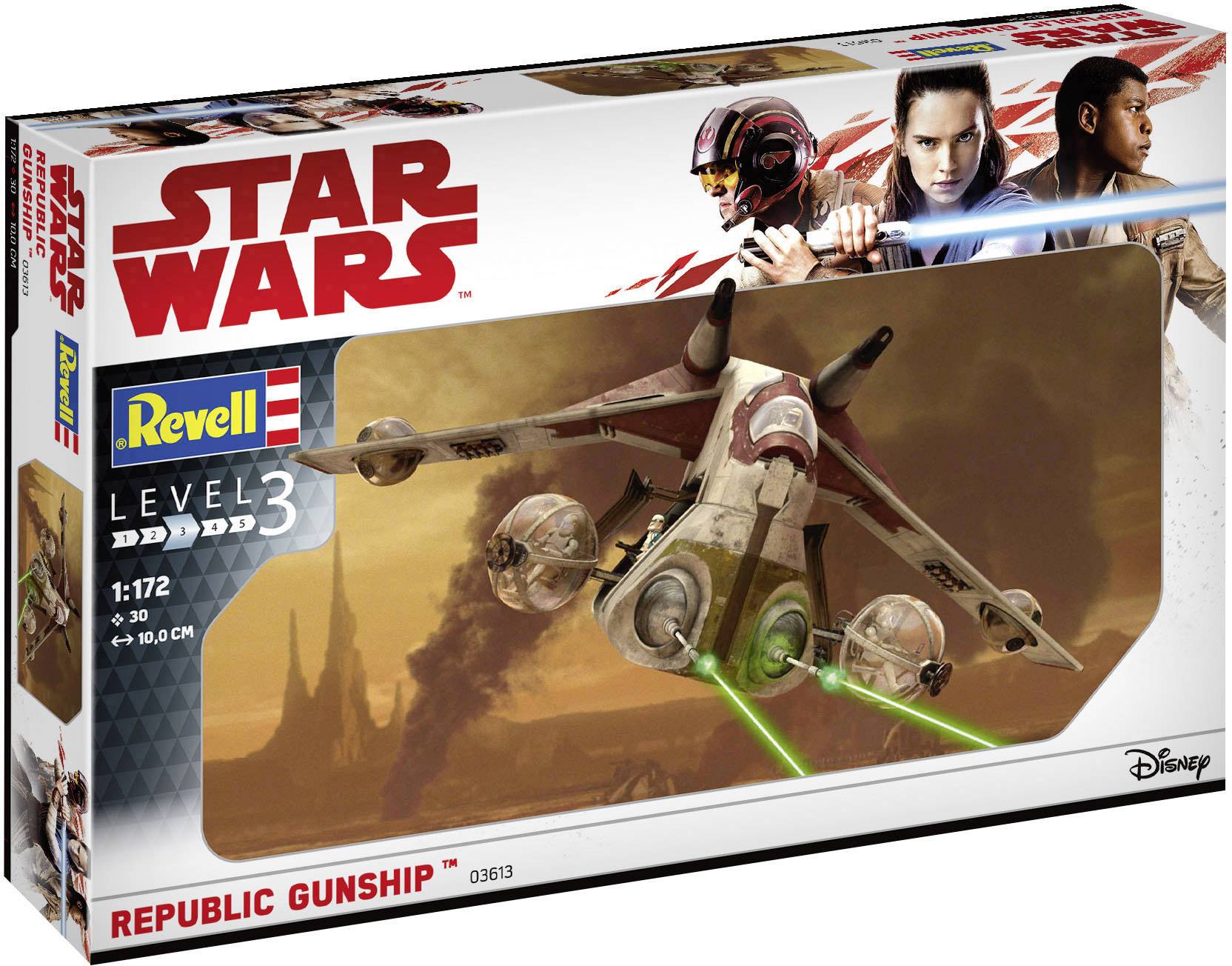 Revell 03613 Republic Gunship Science Fiction Bausatz 1:172