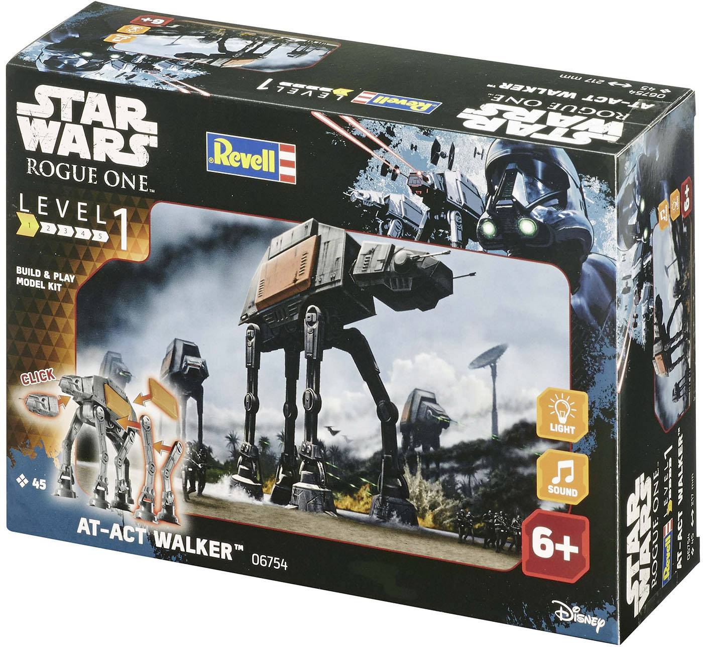 Revell 06754 AT-ACT Walker Science Fiction Bausatz 1:100